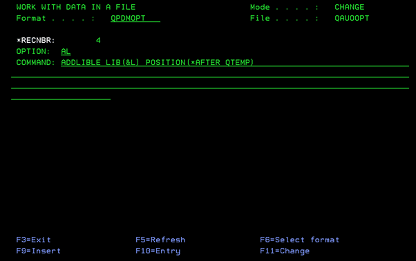 Spool File Syntax Cleaning Up Spoolfiles - Record Count